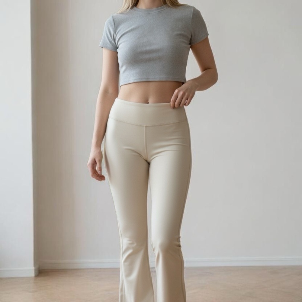 Outdoor Voices Frost Knit Flare Pants